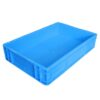 BOX CONTAINER PLASTIK INDUSTRI LINHUI EU64120 UKURAN 60x40x12 CM | KERANJANGINDUSTRI.COM