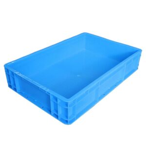 BOX CONTAINER PLASTIK INDUSTRI LINHUI EU64120 UKURAN 60x40x12 CM | KERANJANGINDUSTRI.COM