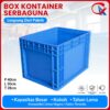 BOX PLASTIK CONTAINER LOGISTIK & INDUSTRI SERBAGUNA LINHUI EU 43280 UKURAN 40x30x28 CM STANDAR INTERNASIONAL | KERANJANGINDUSTRI.COM