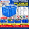 KERANJANG INDUSTRI BESAR PLASTIK LINHUI TIPE 680 BASKETS UKURAN 68 x 48 x 40,5 CM | KERANJANGINDUSTRI.COM