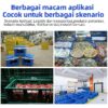 KERANJANG INDUSTRI BESAR PLASTIK LINHUI TIPE 755 BASKETS UKURAN 80,5 x 57,5 x 51 CM | KERANJANGINDUSTRI.COM