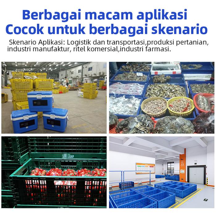 KERANJANG INDUSTRI BESAR PLASTIK LINHUI TIPE 755 BASKETS UKURAN 80,5 x 57,5 x 51 CM | KERANJANGINDUSTRI.COM