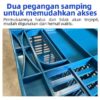 KERANJANG INDUSTRI SEDANG PLASTIK LINHUI TIPE 620 BASKETS (4) KERANJANG INDUSTRI SEDANG PLASTIK LINHUI TIPE 620 BASKETS UKURAN 60,5x40x35 CM | KERANJANGINDUSTRI.COM