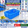 BOX PLASTIK CONTAINER INDUSTRI SERBAGUNA LINHUI TIPE 450-160 UKURAN 51×35×17 CM