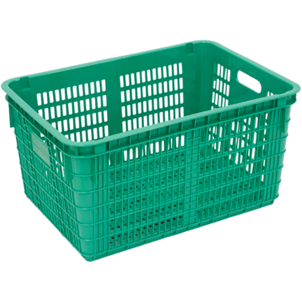 KONTAINER PLASTIK INDUSTRIAL SERBAGUNA ATARI 9888 L (LUBANG) UKURAN 52,7 x 27,2 x 26,8 CM: Solusi Praktis untuk Penyimpanan, Sortir, Handling, dan Distribusi Barang
