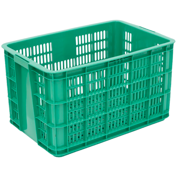 KONTAINER PLASTIK INDUSTRIAL SERBAGUNA ATARI 9889 L (LUBANG) UKURAN 56,7 x 38,4 x 32 CM: Solusi Praktis untuk Penyimpanan, Sortir, Handling, dan Distribusi